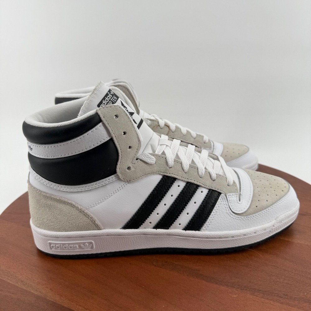 Adidas Top Ten RB Mens High Top Sneakers White Black Grey GX0741 Size 11 NEW‎